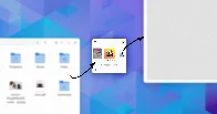 Collector is like a Linux Version of Mac's DropOver